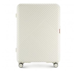 biała walizka z kolekcji GL Style 