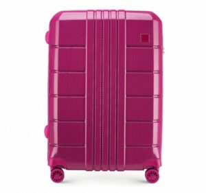 różowa walizka z kolekcji Trail Style 2