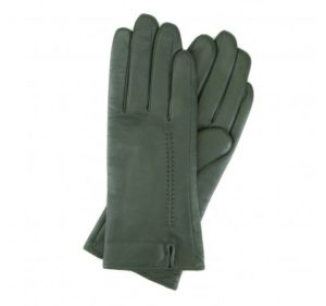 zielone rękawiczki damskie