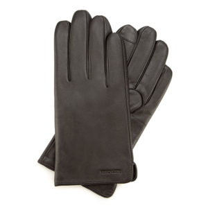 pomysł na prezent: rękawiczki męskie – ciemny brąz