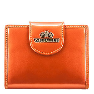 pomarańczowy portfel z kolekcji Verona