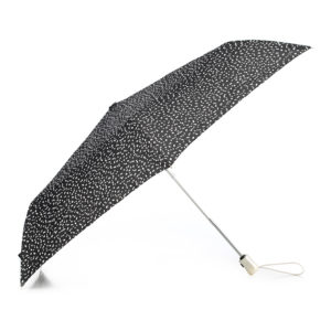 parasol składany czarno-biały