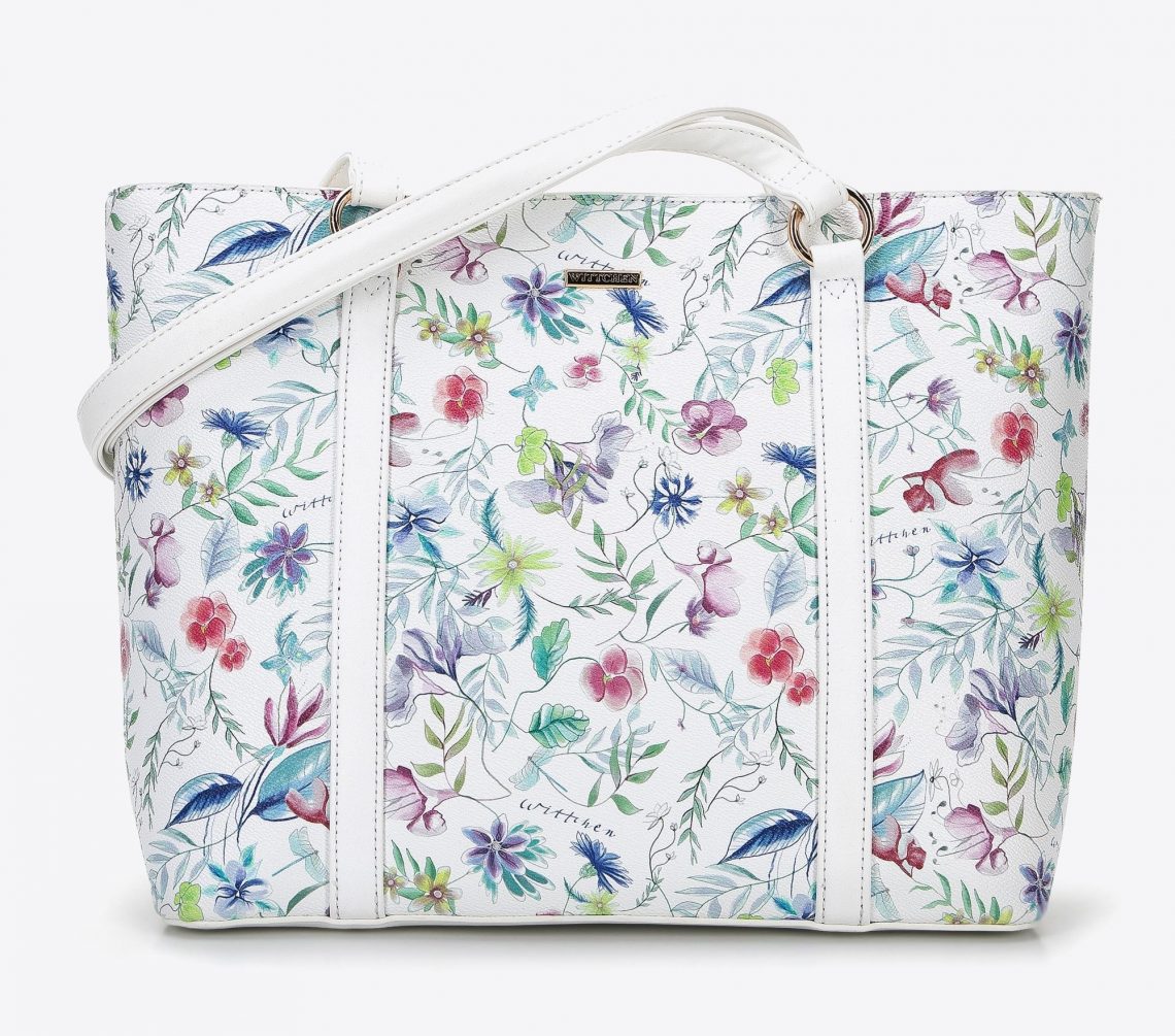 Květinová nákupní taška - příroda v celé své kráse