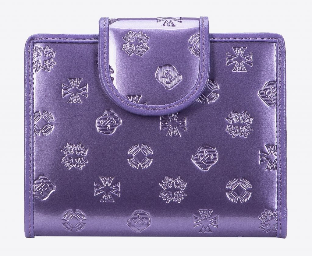 co kupić na dzień matki - fioletowy portfel!