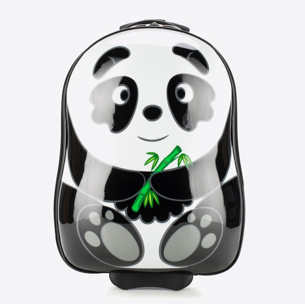 walizka dla dziecka z motywem pandy - doskonały prezent na dzień dziecka!