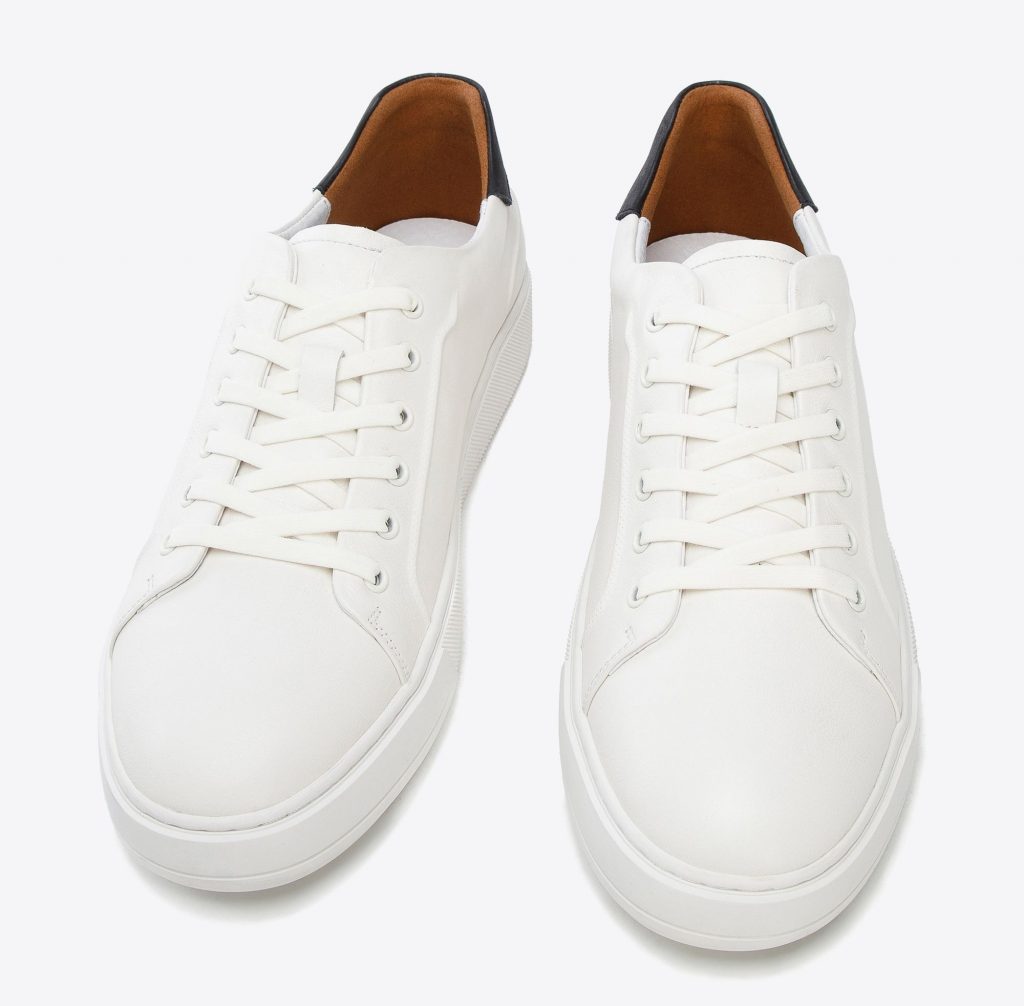 białe sneakersy wittchen